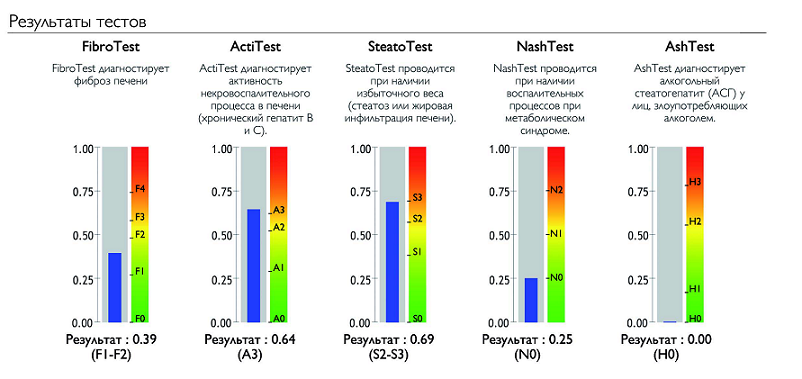 Пример результатов ФиброМакс